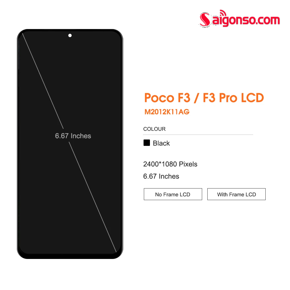 màn hình Poco F3 / F3 Pro
